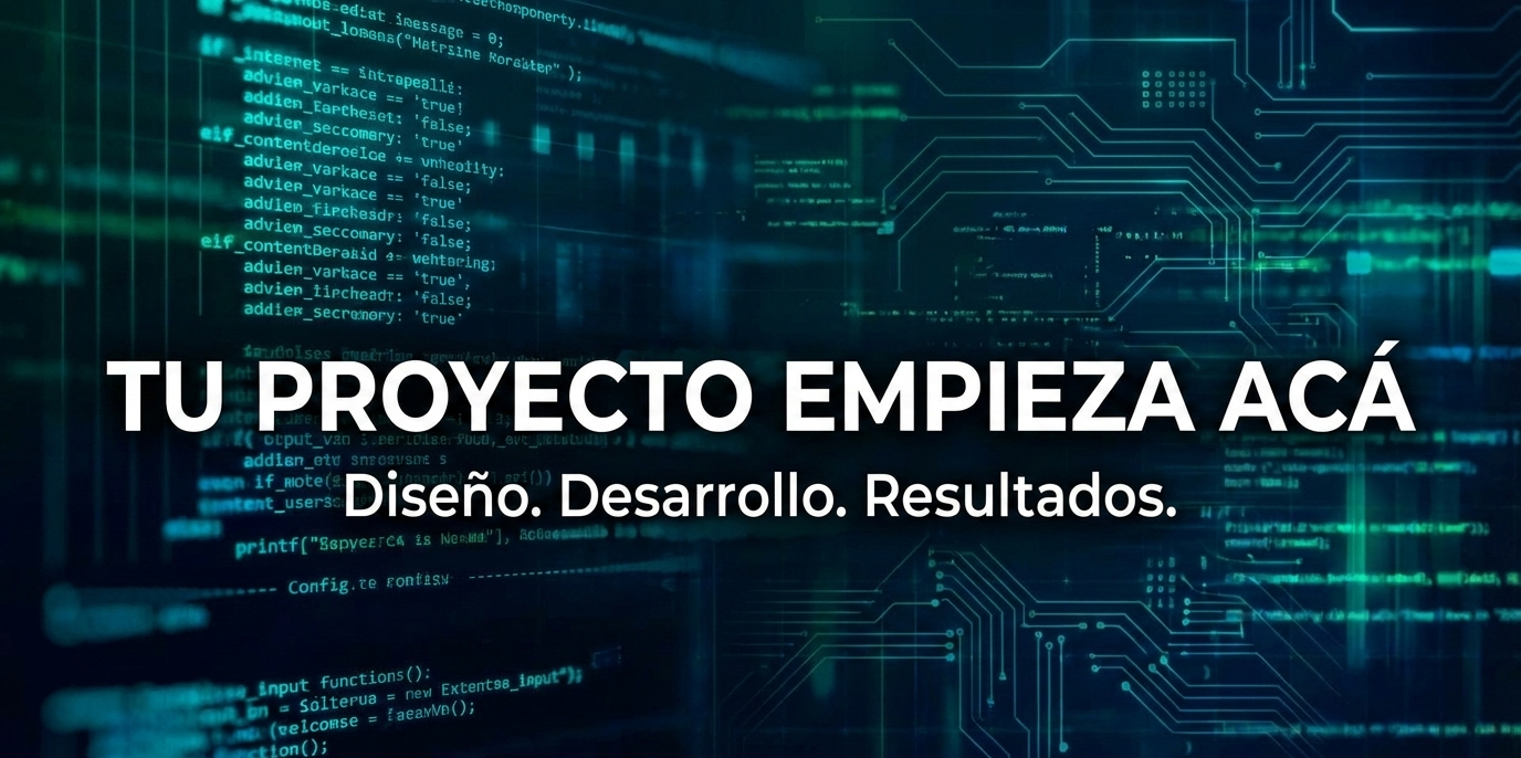 Proyecto web personalizado - Desarrollo de sitio a medida para tu negocio